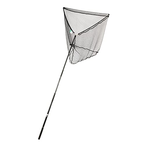 Zite Fishing Karpfen-Kescher Groß – Angelkescher Carp Net 100x100cm - Angeln...