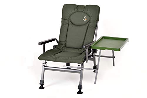 Angelstuhl Campingstuhl Carp F5R ST Stuhl Deluxe Karpfen Angler Campingstuhl mit...