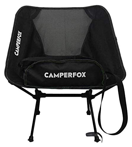 CamperFox® Campingstuhl faltbar mit Tragegurt - hohe Traglast - kompakter...