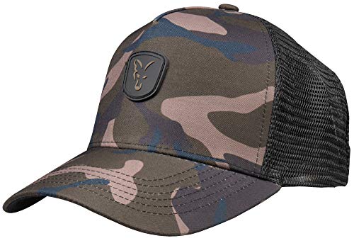 Fox Camo Trucker Cap - Angelcap für Karpfenangler, Basecap für Angler,...