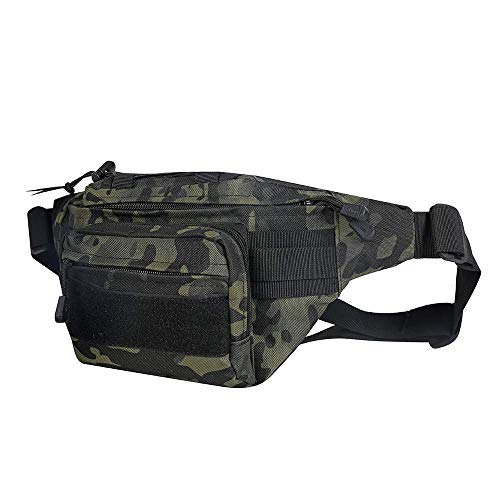 Huntvp Taktische Gürteltasche Sport Hüfttasche Molle Bauchtasche...