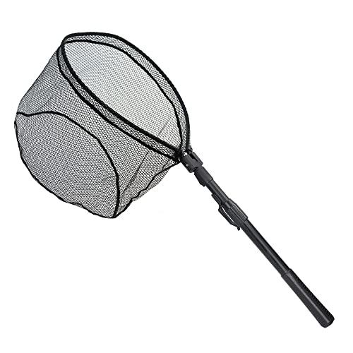 Zite Fishing Spinn-Kescher Gummiert Angeln - Angelkescher Teleskopierbar -...