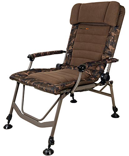 Fox Super Deluxe Recliner Chair Angelstuhl zum Karpfenangeln, Stuhl zum...