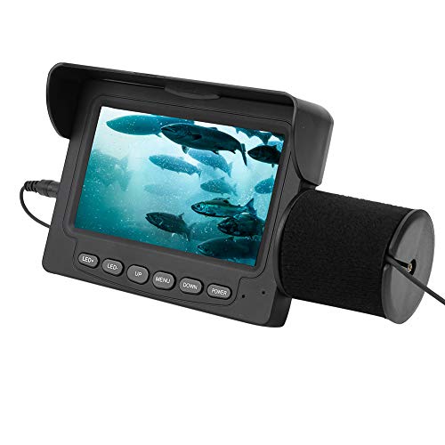 Unterwasser-Angelkamera, tragbare kabelgebundene Fischfinder-Kamera LED...