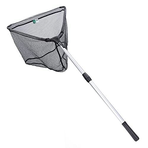 Zite Fishing Kescher Gummiert zum Angeln - Teleskop Angelkescher Diverse Längen...