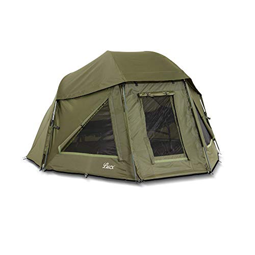 Lucx® Wolf Schirmzelt Brolly Shelter Angelzelt Karpfenzelt Zelt Bivvy...