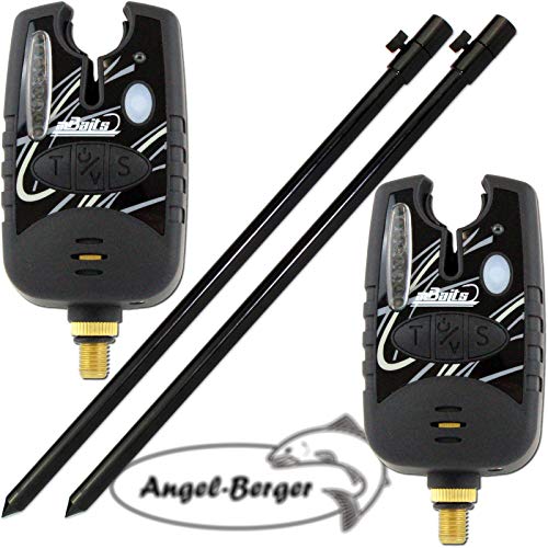 Angel-Berger 2X Elektronische Bissanzeiger mit Tele Erdspeer